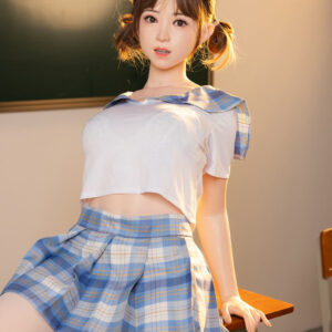Mo: 155cm F-Cup Luxury Silicone Sex Doll-ROS