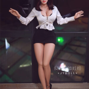 Azura: JYDoll 164cm D-Cup Realistic Silicone Head TPE Body Sex Doll