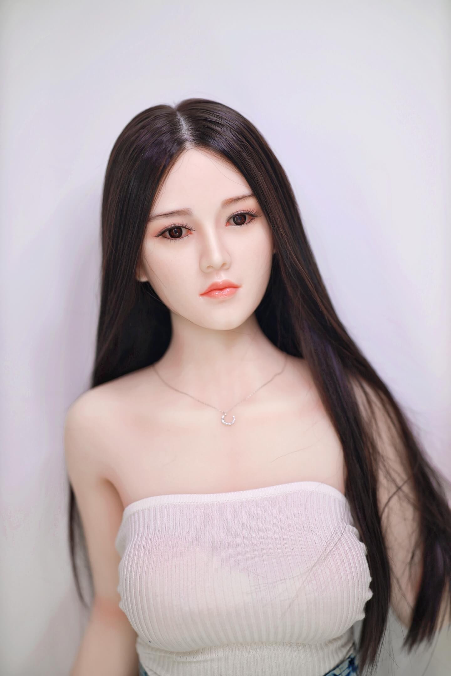 H1: JYDoll 157cm D-Cup Realistic Silicone Head TPE Body Sex Doll