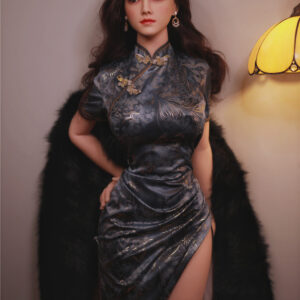 XiangLan: JYDoll 161cm D-Cup Realistic Silicone Head TPE Body Sex Doll