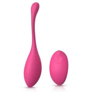 SeekHeart Seidig-glattes Vibrations-Ei mit Silikonkopf und Fernbedienung