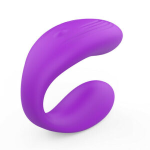 SeekHeart U-Form Ferngesteuerter Dildo G-Punkt Klitoris Wearable Vibrator