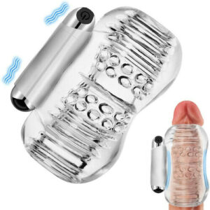 SeekHeart 10 Vibration Clear Detachable Bullet Cock Training