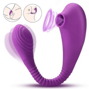 SeekHeart Dual Stimulation 7 Saugvibrator für die Klitoris