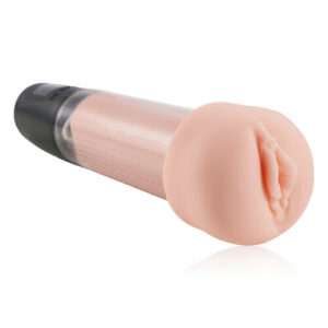 2 IN 1 automatische Penispumpe 6 Frequenz Saugen + 10 Frequenz Vibration Penis vergrößern