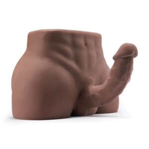 【NEU】3,9 KG Hunky Unisex Male Realistic Butt mit biegbarem Penis-Analeingang