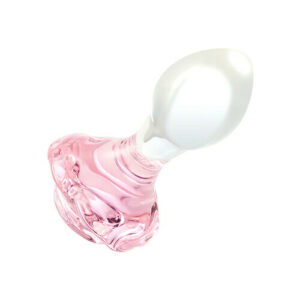 Rosy Rose Base Glass Plug Rosa