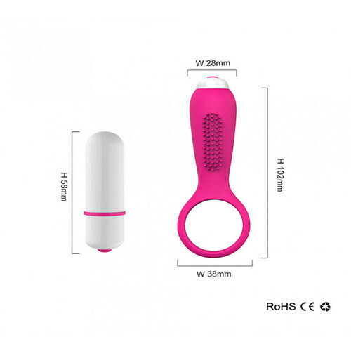SeekHeart Clit Massage Vibrierende Ringe