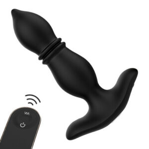 2 IN 1 Vibration 9 Stoßmodi 9 Vibrationsmodi 14,5cm Schwarz