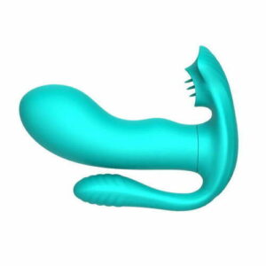 Meerjungfrau Auflegevibrator 9 Vibrationsmodi Vibratoren Meerblau YIRAN