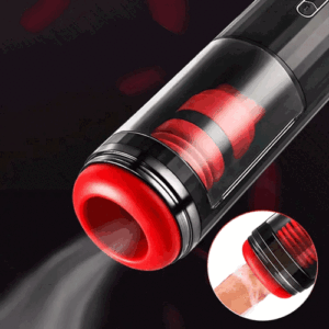 SeekHeart Cup Masturbator 7 Stoßen 7 Vibration Wasserdichte