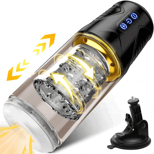 Hands Free Rotierender Masturbator für Männer