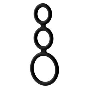 Seekheart Silikon 3 Ring Kürbis Penisvergrößerung Ring