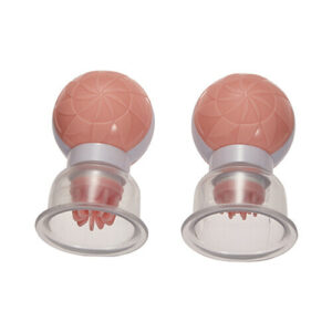 Nippel-Stimulations-Saugpumpe 10 Rotierende Vibrations-Nippel-Vibratoren, Unisex.