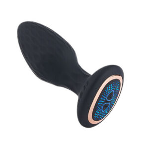 10 vibrierende 10 rotierende beleuchtete Analplugs