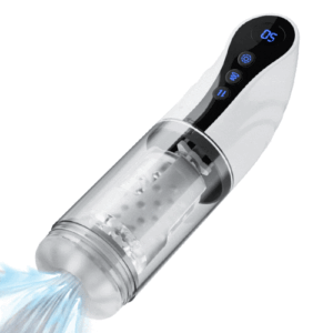 【Kostenloser Versand】9 Saugen&Rotation&Teleskopische LCD-Masturbator Cup mit Sprachfunktion