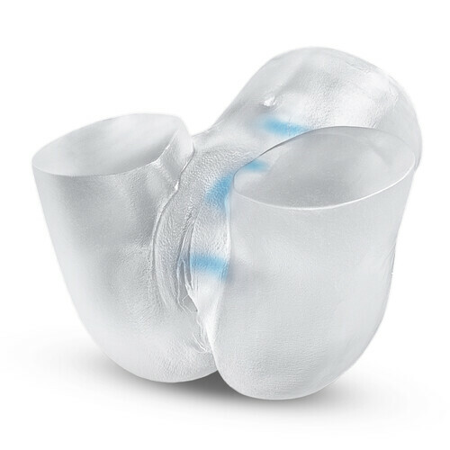 Besonderheit: Kunst transparenter realistischer Gesäß 2.45kg
