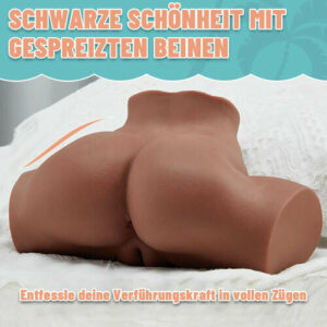 OYA Dual-Kanal Realistische Verlockende Sex-Puppe in Braun