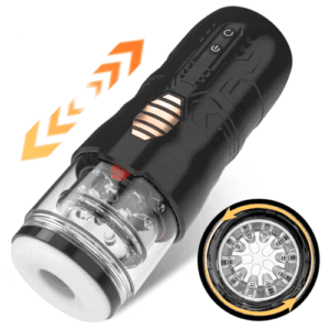 370 U/min Thrusting Rotation Sichtbarer Masturbator Cup ARMOR 2.0