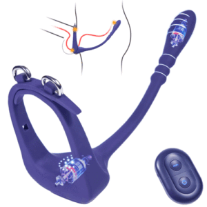HERR DER RINGE 10 vibrierender anal toy mit penisring