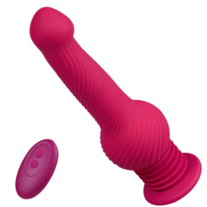 Ethan -Knot Monster 3 Stoßender 10 Vibrierender 360° Swing Dildo 24cm