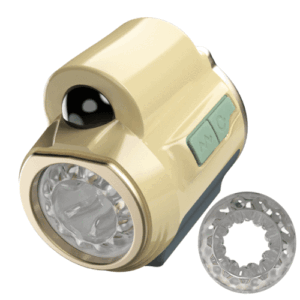 SEEKHEART Stroker mit 7 Rotationsvibrationen & offenem Ende