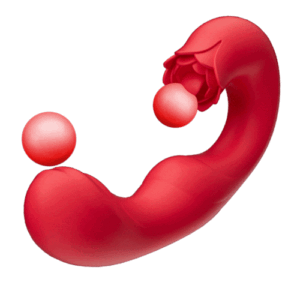 Tina - Rosige Liebe 7-Frequenz Vibrations Schwing Zungenlick-Vibrator