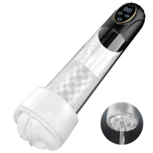 【NEW】Elektrische Penis-Pumpe, wasserdicht, 7 Modi, Wasserdicht nach IPX7 Standard
