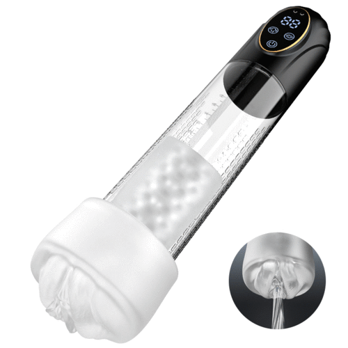 【NEW】Elektrische Penis-Pumpe, wasserdicht, 7 Modi, Wasserdicht nach IPX7 Standard