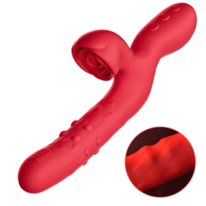 SeekHeart - 7 Vibrator G -Spot stimuliert mit rosa Klitoris, die drückt