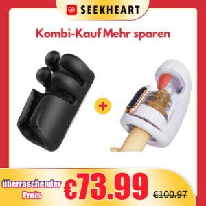 Seekheart-Masturbator + Masturbator Hot Selling Erotische Produkte Sonderangebot Kombination