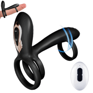 【Neu! 】 Warren – 10 Rotationen + 10 Vibrationen – Premium-Penisring