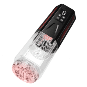 Mars - Oral Dominator 7 vibrierend 7 dehnend 7 rotierend Doppelmotor 4-in-1 Masturbator
