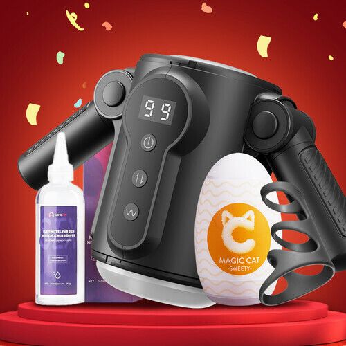 „A Perfect Night“ Box - Elektrische & simulierte Masturbatoren Locking Cum Rings Gleitmittel Große Ersparnis!