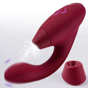 【Kaufen Sie eins, bekommen Sie zwei】Womanizer insideout – G-Punkt-Saugvibrator, ergonomisches Design, rot
