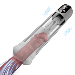 Wave - 5 Saugmodi 9 Vibrationsmodi Vakuumsaugung Glans-Massager Penis-Pumpe