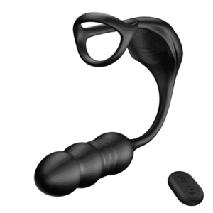 Mike - 9 Vibrations- und Pulsations-Wearable Prostata-Massagegerät mit Cockring