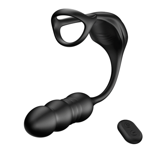 Mike - 9 Vibrations- und Pulsations-Wearable Prostata-Massagegerät mit Cockring