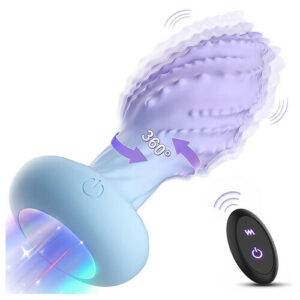 Little Monster 360° Rotierender Analvibrator 10 Vibrationsfrequenzen 7-Farbiges LED-Licht