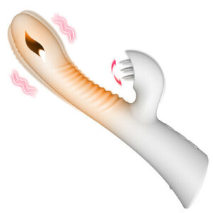 G-Punkt-Vibrator mit Heizfunktion und Klitoris-Leckfunktion, Sexspielzeug für Frauen