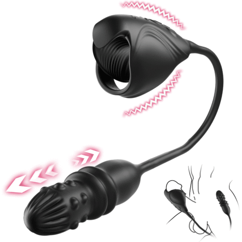 Arthur - Stoßender Prostatamassager Vibrations-Penisvibrator Analspielzeug für Paare