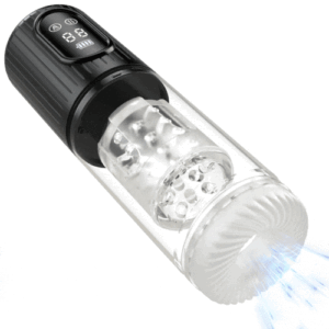 Aisia 4 Saug 5 Stoßmodi rotierender 3-in-1-Oralsex-Stroker
