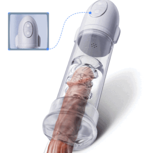 Launcher – Vibrations-Saug-Gerät mit transparentem Innenschlauch zur Penisvergrößerung und -erneuerung