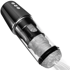 【Datenschutzverpackung】6-in-1 Masturbator 5-Rotation, Saugfunktion, 7-Vibration, Vakuumklemmung, Penis-Massagegerät