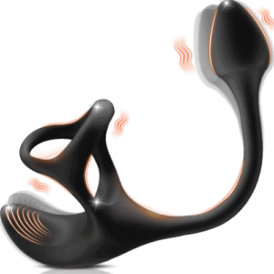 Anal vibrator mit Penisringe