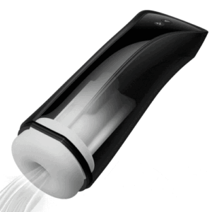 2-in-1 Elektrisch saugender, vibrierender Masturbationsbecher mit 7 Frequenzen