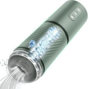 Abyss - 10 Saug- & 10 Vibrations-Vakuum-Penis-Pumpe Vergrößerungspumpe männlicher Masturbator