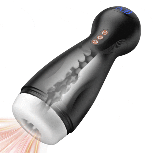 SolaceX - 9-stufige Saugfunktion + 10-stufige Vibrationsfunktion männlicher Masturbator, automatisch, starke Saugkraft