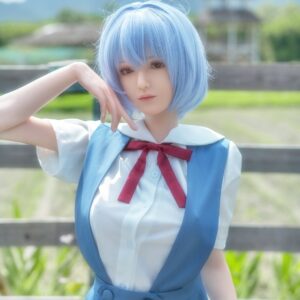 Ayanami: 156cm F-Cup Cosplay Silicone Sex Doll-Game Lady