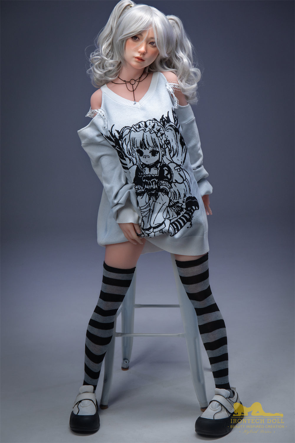S10 Misa: Premium 154cm D-Cup Silicone Head and TPE Body Sex Doll-Irontech Doll